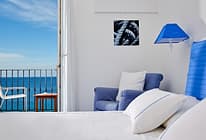 Seafront rooms with a view on Capri, Italy