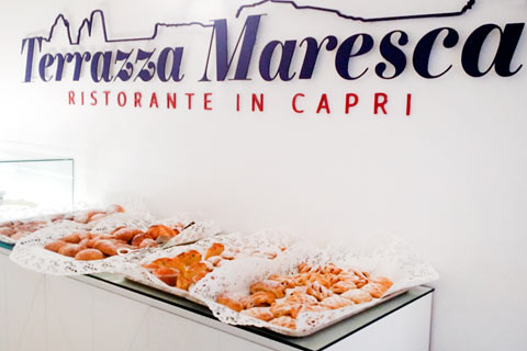 Colazione al Relais Maresca - Capri